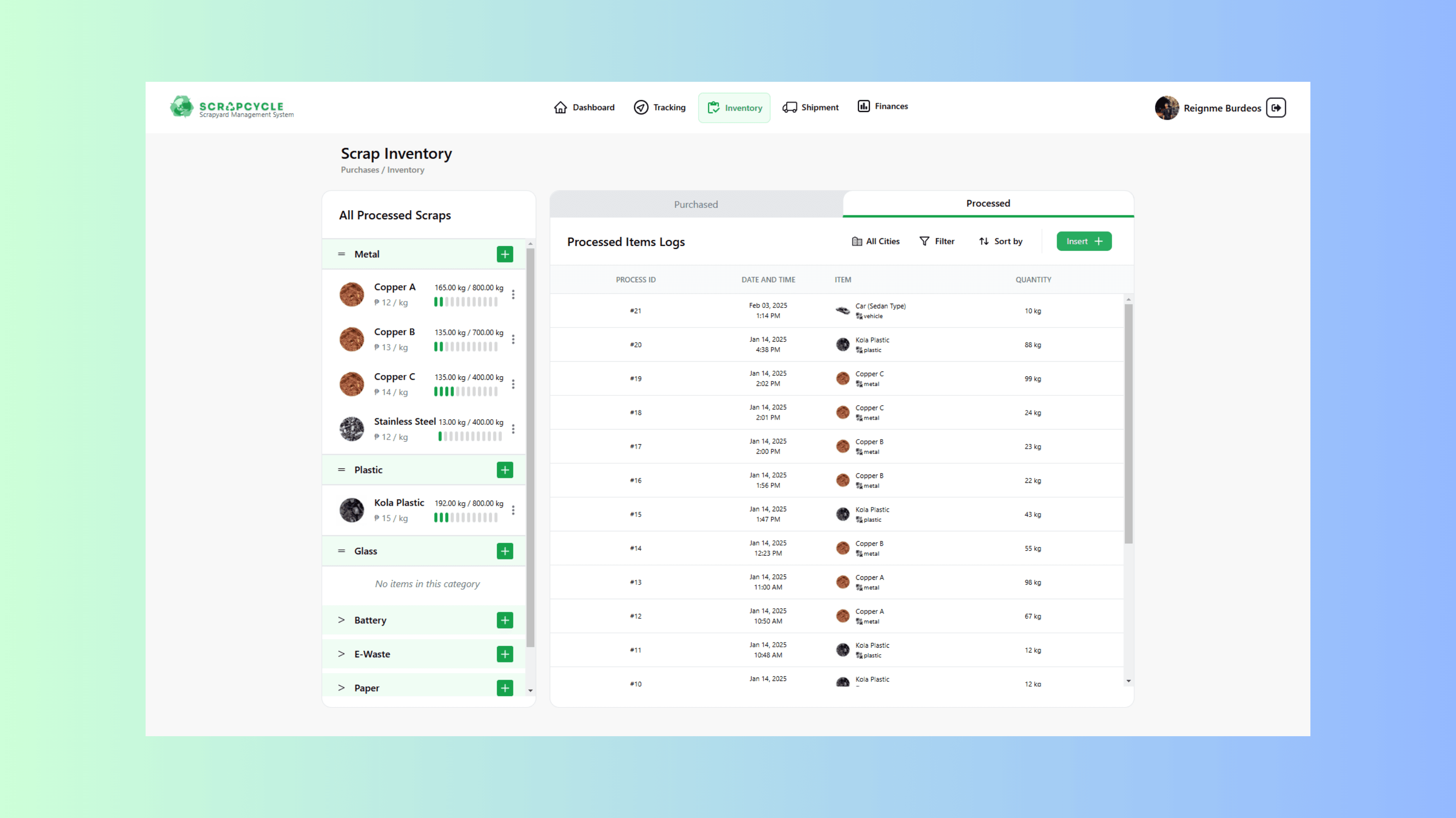 ScrapCycle Junkshop Management System